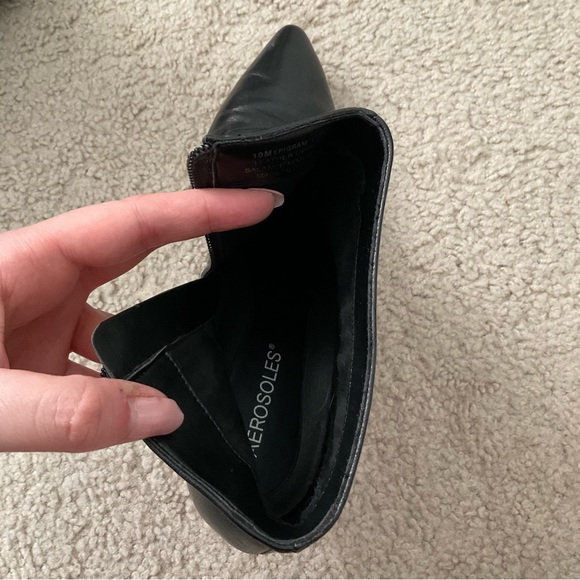 Aerosoles Epigram Pointed Toe Heeled Bootie, Size 10 - Picture 6 of 8